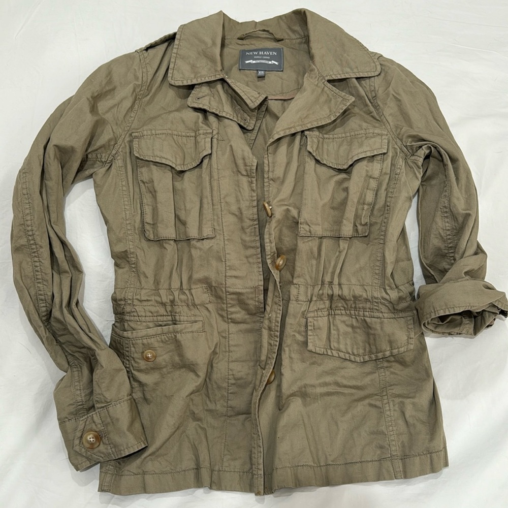 Madewell New Haven Supply Chino Utility Jacket XS